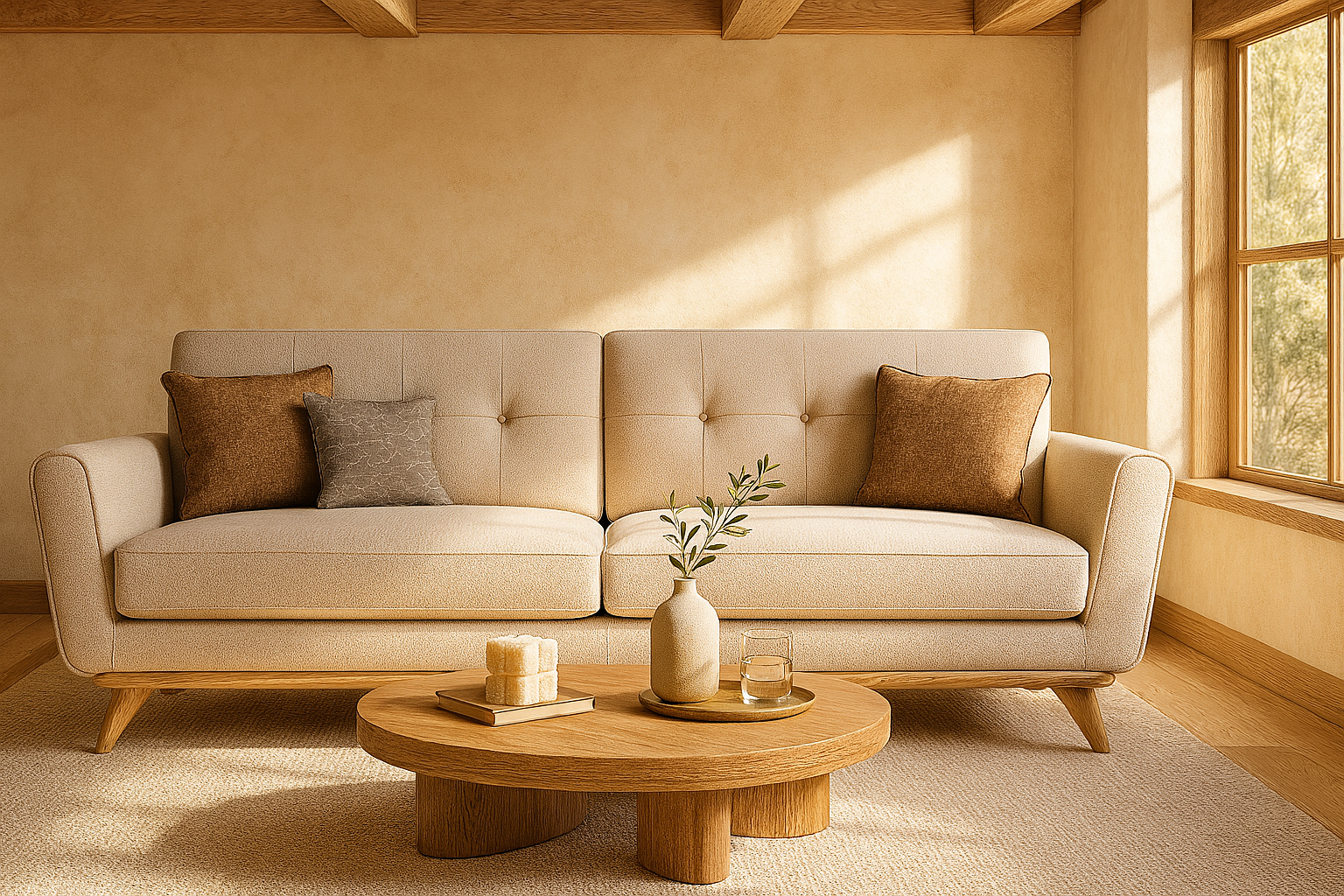 sofa on a living room