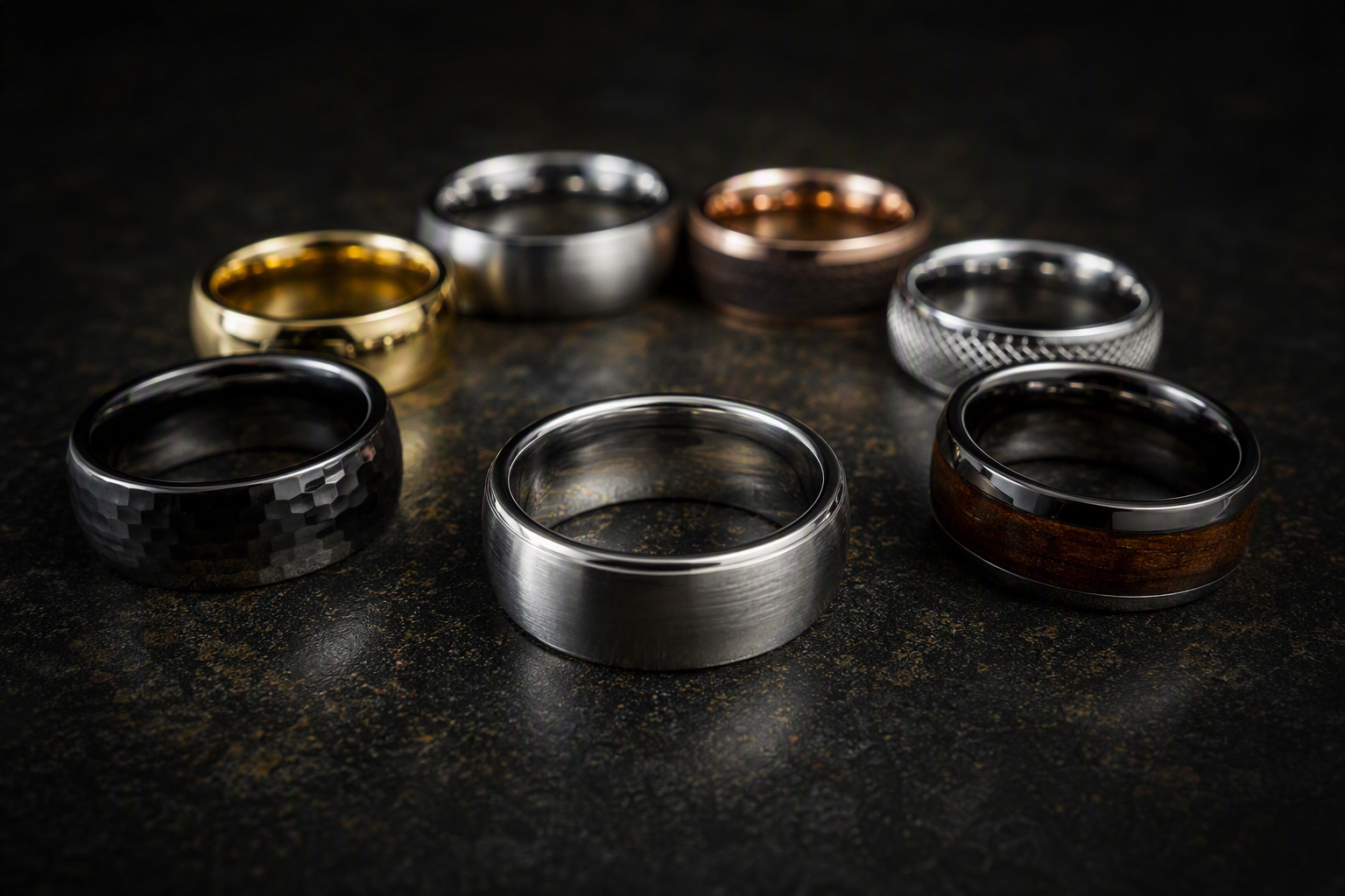men rings