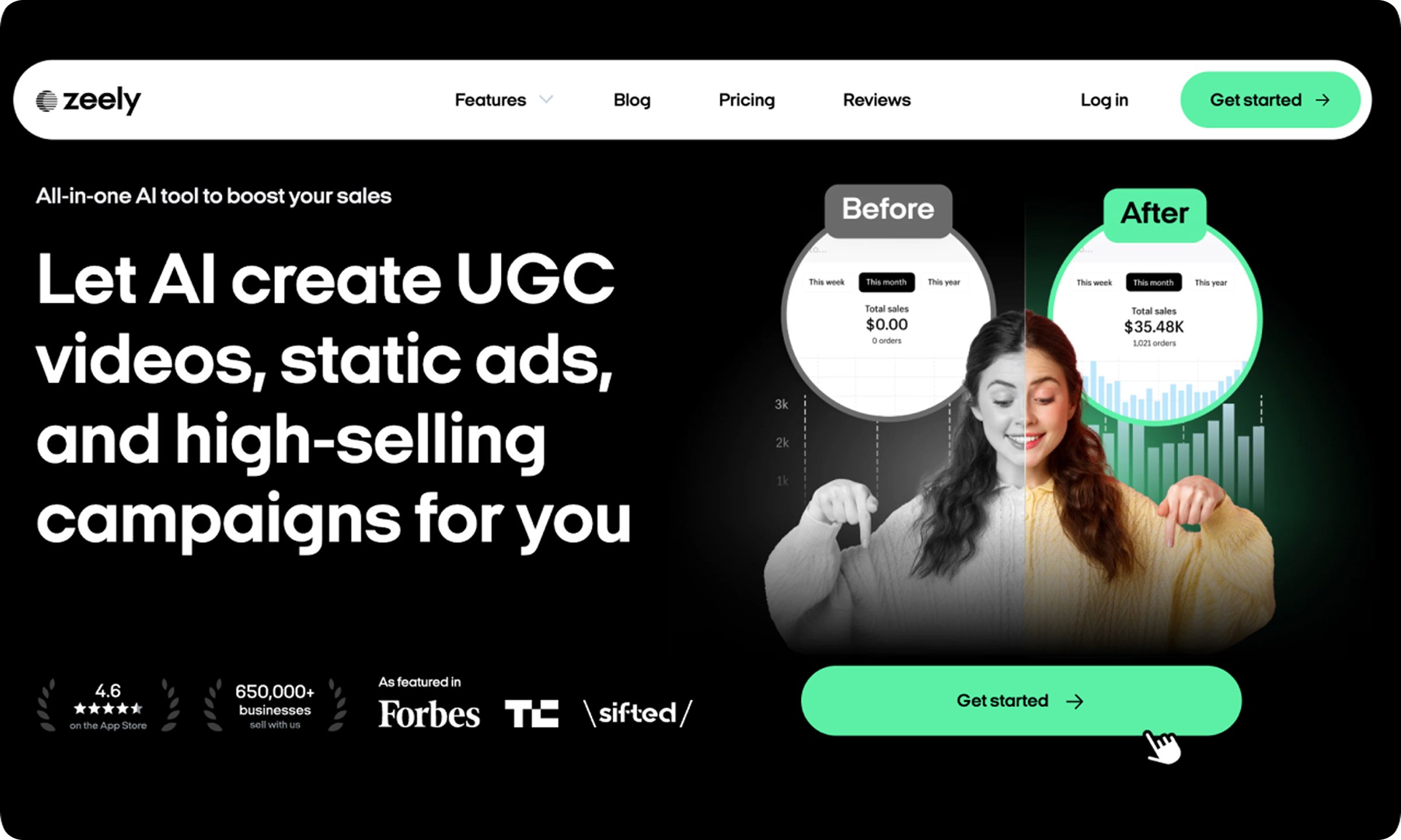 zeely-ai-landing-page